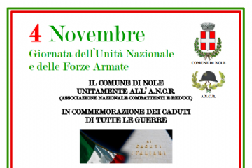 Giornata dell&#39;Unit&#224; Nazionale e delle Forze Armate