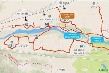 L'intero tracciato di Corona Verde